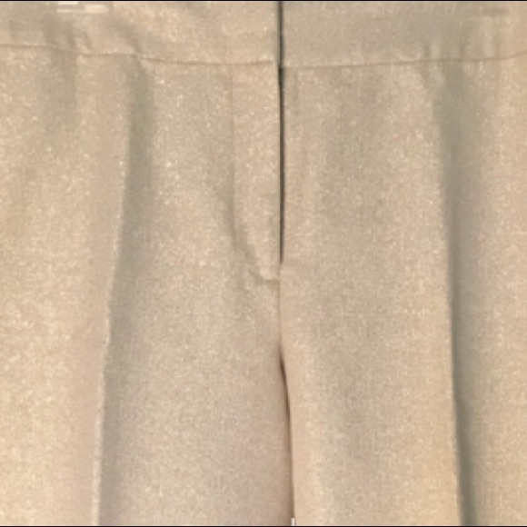 Cream & Gold Talbots Pants - Picture 5 of 5